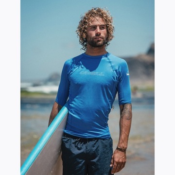 Мужская купальная рубашка O'Neill Basic Skins Rash Guard pacific L
