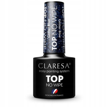 CLARESA TOP NO WIPE GLITTER SILVER GALAKTYCZNY