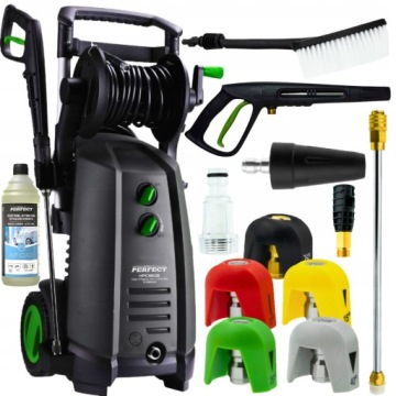 MYJKA CIŚNIENIOWA STALCO PRO 180 BAR 3000W ZESTAW PIANA POMPA MOSIĘŻNA