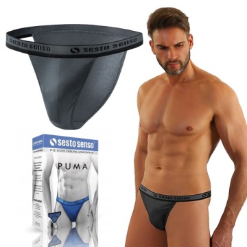 Slipy męskie Sesto Senso PUMA TANGA GRAFITOWE, M