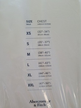3x t-shirt Abercrombie&Fitch koszulka XXL 3PAK