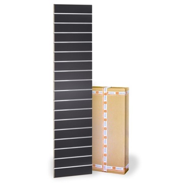Panel Spacewall 40x180 Grafit WKŁAD ALU F10cm