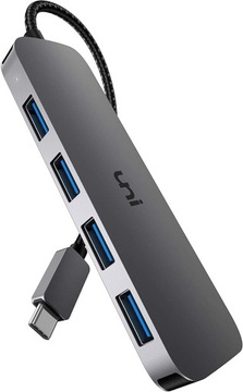 UNI HUB USB-C USB TYP C 4x PORT USB 3.0 5 Gb/s
