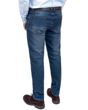 Jeans męskie spodnie przetarcia elastyczne PL - 108 cm L:30