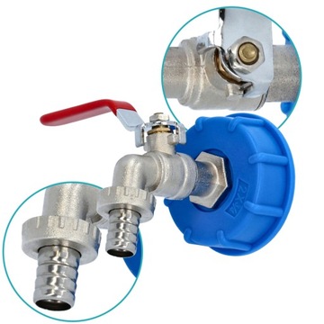 СЛИВНОЙ КЛАПАН IBC MAUZER БАК БАК 1000л 1x3/4 ЗАГЛУШКА ШЛАНГОВОЕ СОЕДИНЕНИЕ