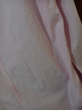 Różowa koszula w paski z Zary