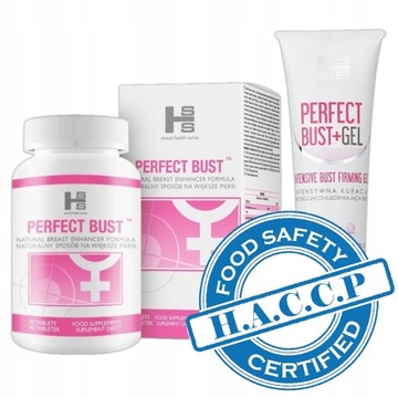 Набор ТАБЛЕТКИ И ГЕЛЬ ДЛЯ УВЕЛИЧЕНИЯ ГРУДИ Perfect-Bust Push-Up Breasts