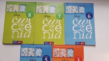 5 x MOJE CWICZENIA kl. 1 czesc 3,5,6,7,8