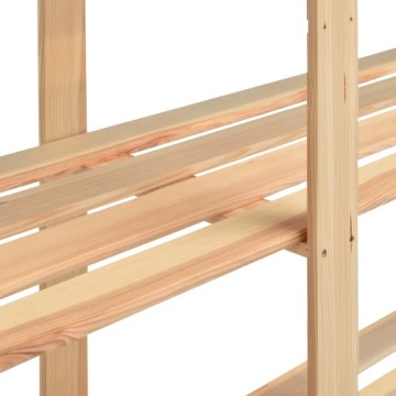 vidaXL Полки с 5 полками 3 шт 170x38x170 см сосна 500 кг