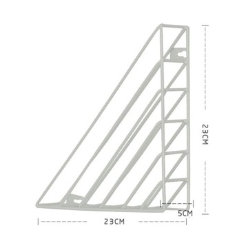 Металлическая подставка для документов, подвесная газетница L