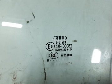AUDI A5 8T 08R COUPE SKLO (OKNO) DVEŘE LEVÝ