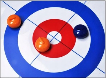 Настольный коврик для мини-дорожки для игры в керлинг