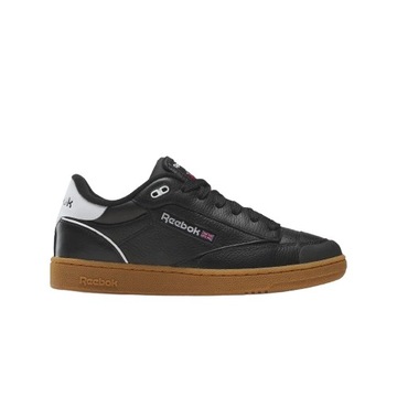 Buty sneakersy męskie Reebok Classic Club C WYGODNE SPORTOWE TRAMPKI CZARNE