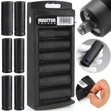 NASADKI UDAROWE ZESTAW NASADEK 1/2 6EL ORGANIZER