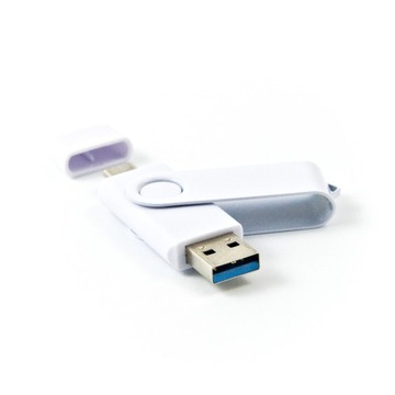 флешка 64 ГБ USB 3.0 USB-C + КОРОБКА С ГРАВИРОВКОЙ ДЛЯ СВАДЬБЫ