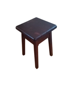 СТУЛ деревянный табурет 45 стул ЦВЕТОЧНАЯ КРУМЯ коричневый