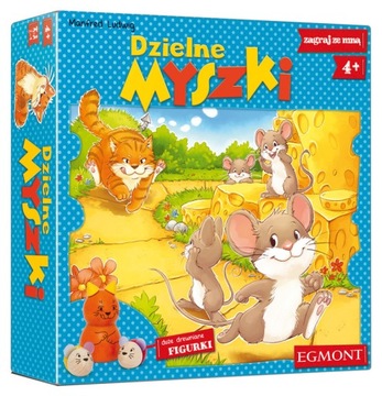 EGMONT Gra DZIELNE MYSZKI | Dla najmłodszych