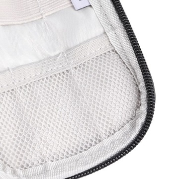 черная сумка для хранения цифровых вещей с сумкой для наушников,