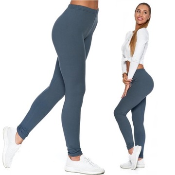 Legginsy Damskie Klasyczne Kryjące MORAJ S/M