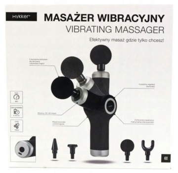 Masażer ciała Hykker TS-4312 czarny