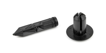 Hinds M7 M7 Пластиковая черная + дюбель заклепки 5 ПК