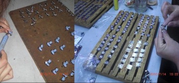 Запонки на футболку ФК Барселона для болельщика