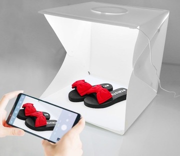 MOZOS NB40 БЕСТЕННАЯ ФОТОТЕНТА 40 СМ ДЛЯ ФОТОГРАФИЙ ПРОДУКТОВ