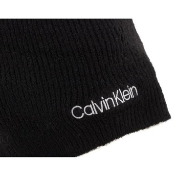 Czapka i Szalik Calvin Klein Basic Wool Czarny