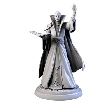 Mag czarownik figurka rpg dnd druk 3d 8k
