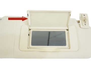 Накладка на крышку SUN VISOR VISOR для MERCEDES W203 Beige