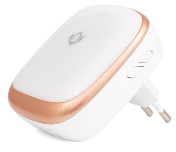 БЕСПРОВОДНОЙ ДВЕРНОЙ ЗВОНОК. ВОДОНЕПРОНИЦАЕМЫЙ ДВОЙНОЙ СВЕТ + ЗВУКОВОЙ ПРИЕМНИК