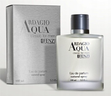 WODA PERFUMOWANA ARDAGIO AQUA CLASSIC FOR MEN JFENZI 100ML