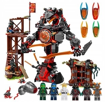 БЛОКИ DAWN OF IRON DEATH NINJA FIT 70626