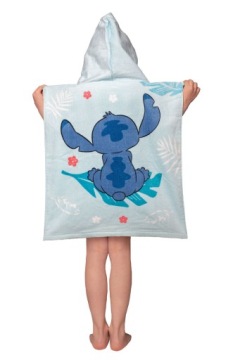 Пончо з капюшоном рушник для купання LILO і STITCH для дитини на пляж