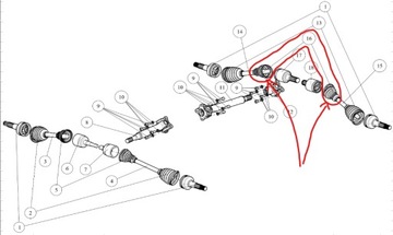 РЕЗИНОВАЯ ЗАДНЯЯ ВНУТРЕННЯЯ КРЫШКА Segway Snarler AT6 570/600cc