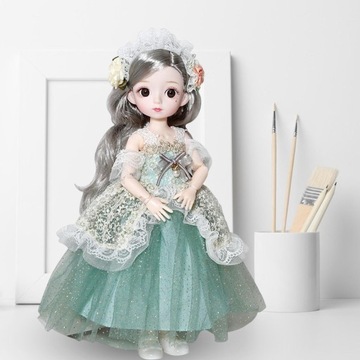 3шт 30см маленькая девочка кукла модное платье DIY игрушка