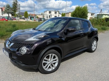 Nissan Juke I SUV Facelifting DIG-T 115KM 2015 Nissan Juke Sliczny Juke 1.2Benz.115KM Navi Kamera Grzane Fotele Welury Te, zdjęcie 6