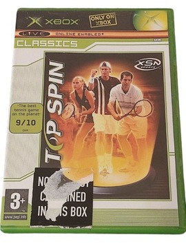 XBOX TOP SPIN TENIS GRA X BOX CLASSIC