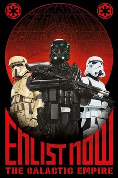 Star Wars Gwiezdne Wojny Zaciągnij się - plakat