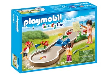 Playmobil 70092 Minigolf 46elementów Family Fun