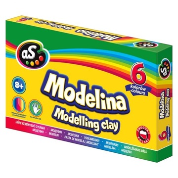 Modelina AS 6 kolorów Astra 304219001