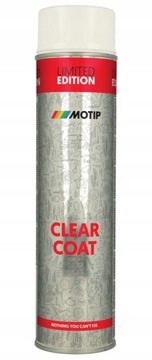 LAKIER AKRYLOWY BEZBARWNY SPRAY MOTIP 600ML KLAR POŁYSK