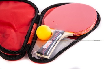 НАБОР ДЛЯ ПИНГ-ПОНГА В ЧЕХОЛЕ, РАКЕТКИ, ПАДЛЕТЫ, МЯЧИ