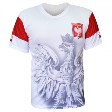 KOSZULKA KIBICA REPREZENTACJI Polska Orzeł r.M