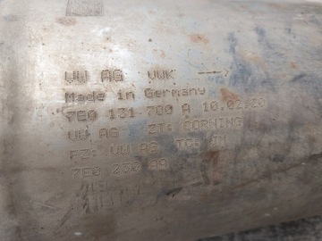 FILTR DPF KATALIZATOR VW T6 7E0131723R 7E0131700A 2020r