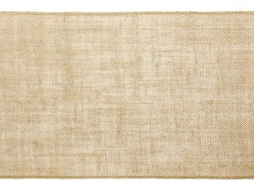 BIEŻNIK JUTOWY na stół ŚWIĄTECZNY WESELNY obszyty 28 cm x 5 m