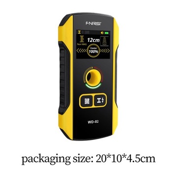 Электронный детектор шпилек Детекторы луча ЖК-дисплей Звуковая сигнализация Деревянная стена