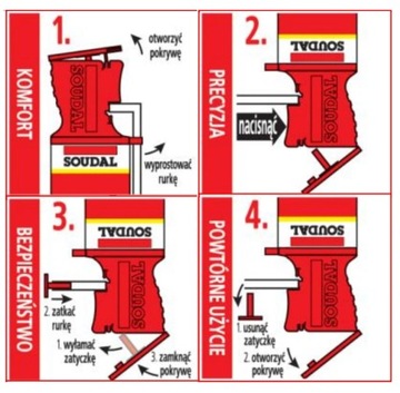 ШЛАНГ ДЛЯ МОНТАЖНОЙ ПЕНЫ SOUDAL 750 МЛ ЗИМА