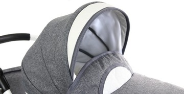 БОЛЬШАЯ ПОЛЬСКАЯ РЕТРО коляска для кукол + КОЖА