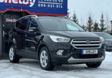 Ford Kuga II SUV Facelifting 2.0 TDCi 150KM 2019 Ford Kuga 2.0TDCI 150KM Xenon Led Klima Navi Pol Skora Parkasist PO OPLATA, zdjęcie 4
